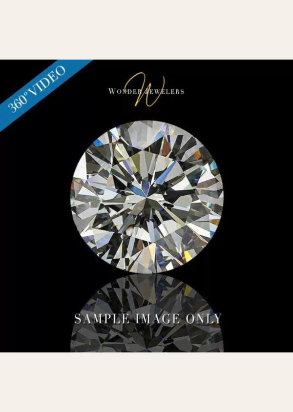 1.61 Carat Round Cut Loose Diamond GIA Certified D/VVS1