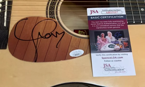 Taylor Swift Signed Autographed Acoustic Guitar JSA Certified READ - Image 4