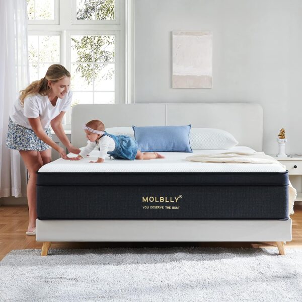 Molblly King Size Hybrid Mattress - Image 3