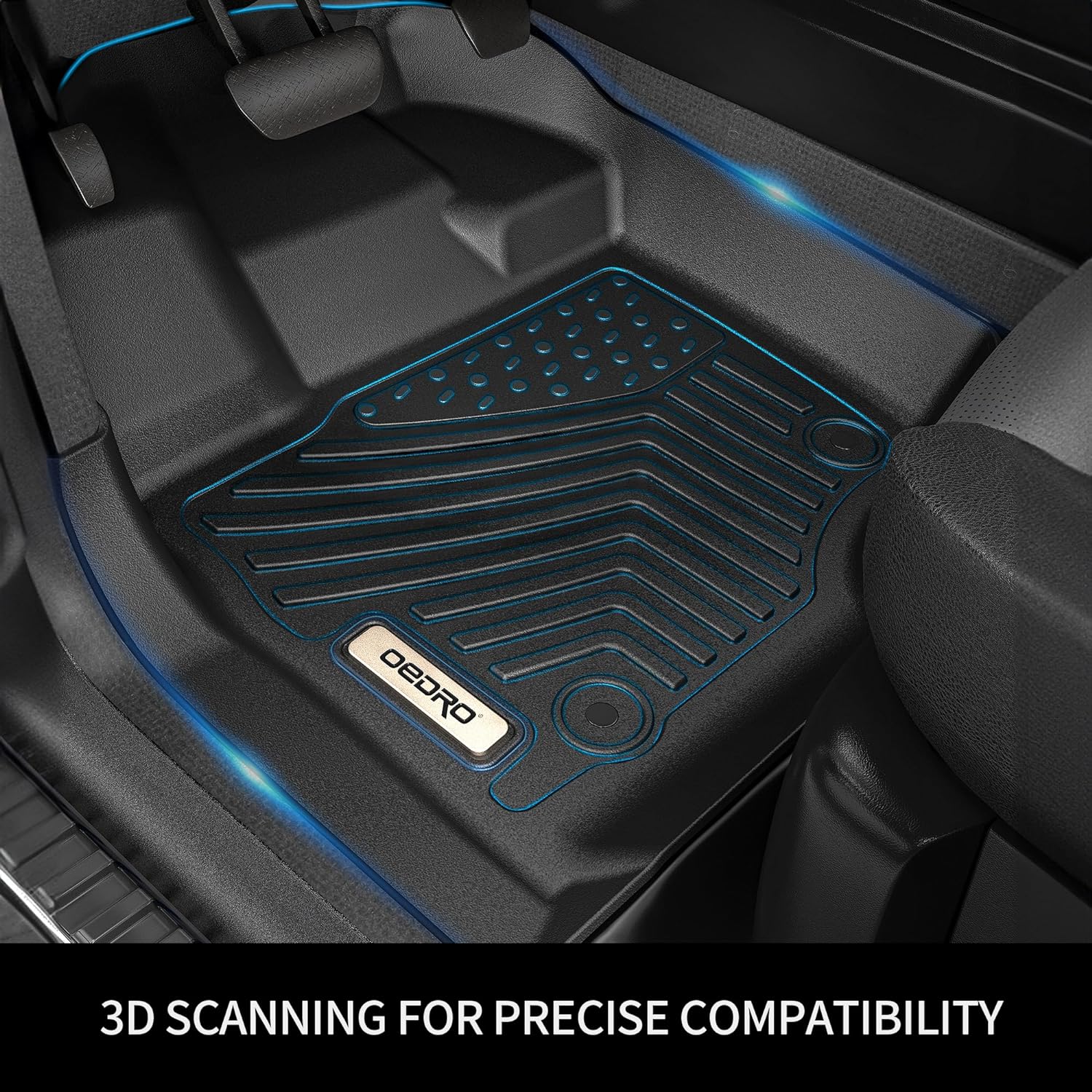 Jeep JL Floor Mats for Wrangler (2018-2024)