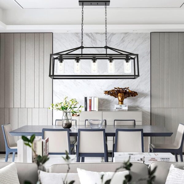 BONLICHT's 5-Light Modern Farmhouse Chandelier - Image 6